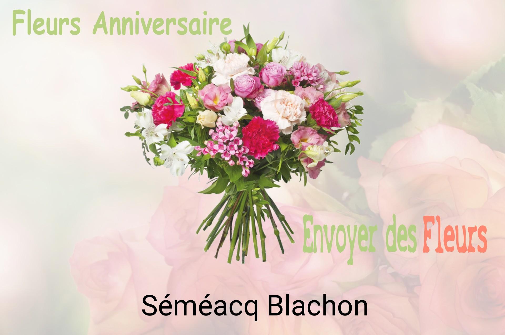 Bouquet de fleurs d’anniversaire livré à Séméacq-Blachon